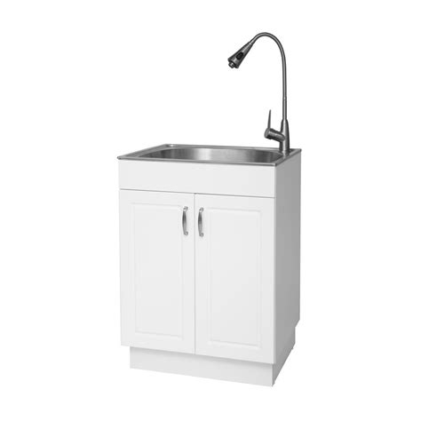 stainless steel laundry utility sink and cabinet model ql033y|Glacier Bay QL033Y download instruction manual pdf .